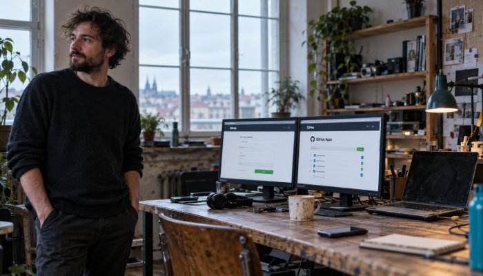 GitHub Apps dostaly užší oprávnění, široký PAT může konečně pryč