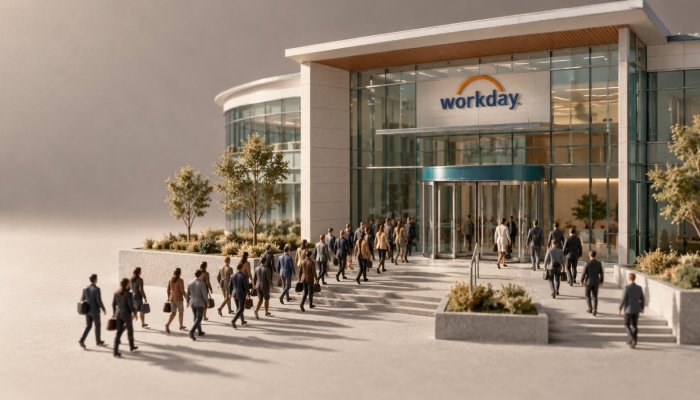 Workday tnie 2,5% załogi — najmocniej w produkcie i technologii