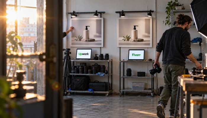 Upwork sau Fiverr: comisionul de 20% schimbă proiectul potrivit