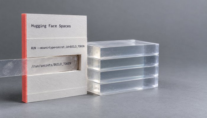 Hugging Face Space-ում API բանալին մի դրեք Docker image-ի մեջ