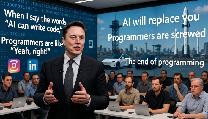 Elon Musk's Bold Prediction: The End of Programming as We Know It by 2026