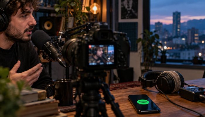 Video-podcast në Spotify: jashtë platformës del vetëm audio