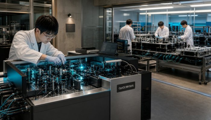 OptQCが70億円調達、常温の光量子計算機を1万量子ビットへ