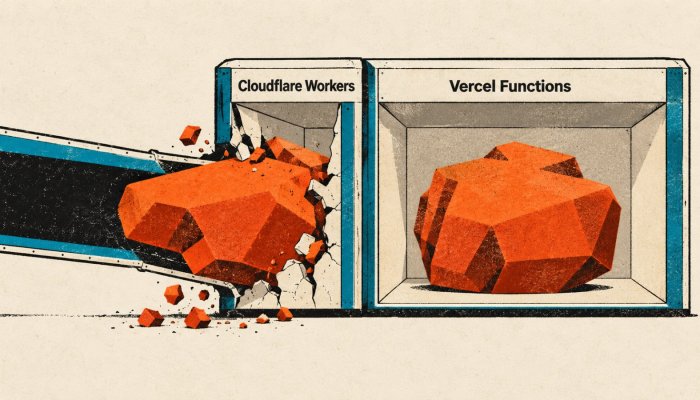 Cloudflare Workers या Vercel Functions: 128 MB सीमा चुनाव पलट सकती है