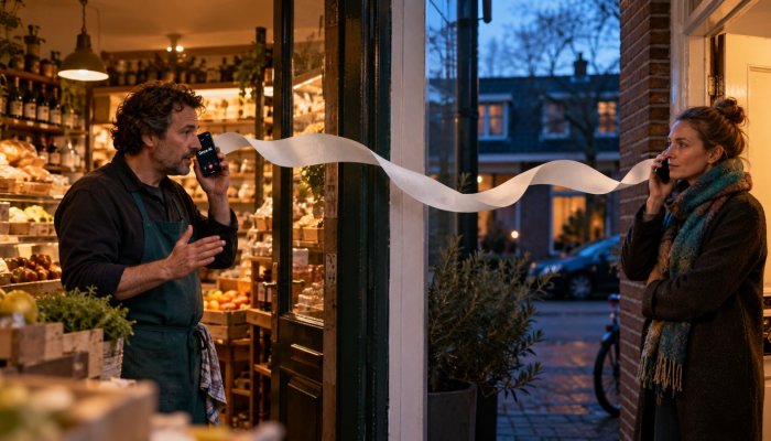 Onze.nl neemt beide bellers op: zakelijk moet je de ander informeren
