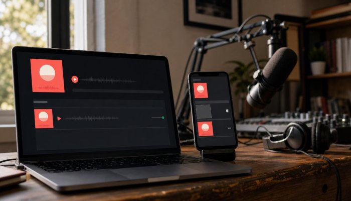 Tu pódcast entra por RSS, pero borrar el vídeo no elimina el episodio