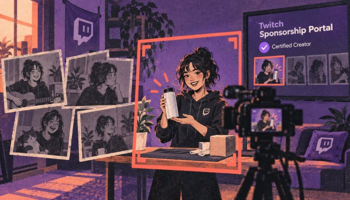 Afiliasi Twitch bisa mengejar sponsor—sertifikasi menjadi gerbang