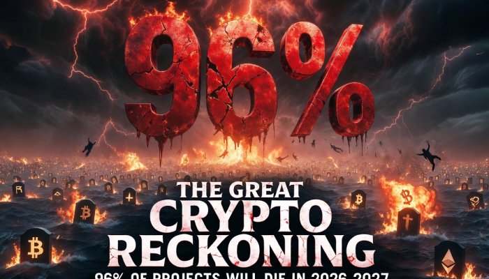 Part 5. The Great Crypto Reckoning: Why 96% of Projects Will Die in 2026–2027 and Only a Handful Will Survive