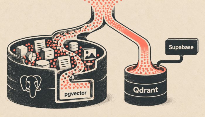 pgvector eða Qdrant: hraðari leit getur kostað annað kerfi