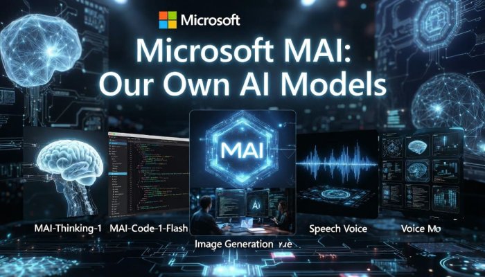 Microsoft Unveils Its First In-House Advanced Reasoning Model: MAI-Thinking-1 and the Broader MAI Family