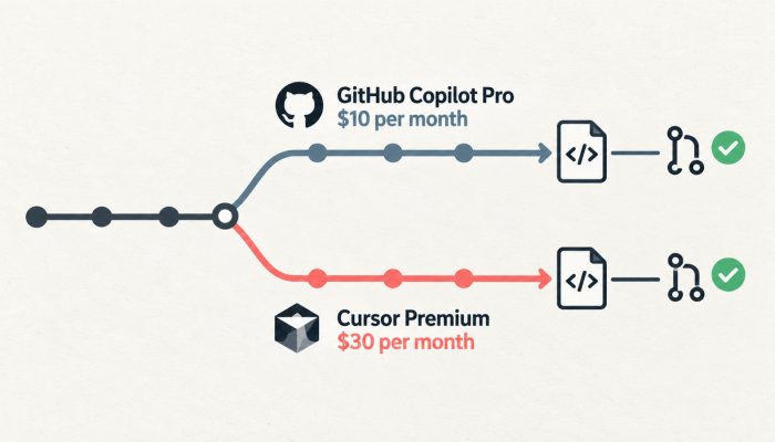 GitHub Copilot vs Cursor: A $20 Gap Now Changes the Agent Choice