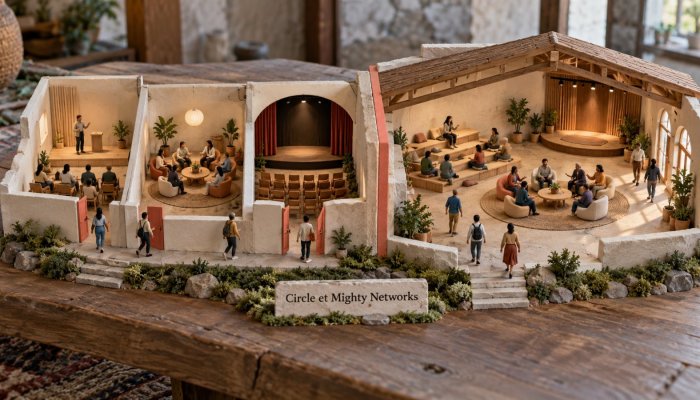 Circle ou Mighty Networks : 10 $ d’écart cachent deux communautés