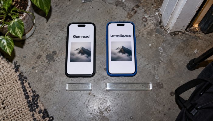 Gumroad või Lemon Squeezy: 29-dollarine müük jätab 2,59 dollarit vahet