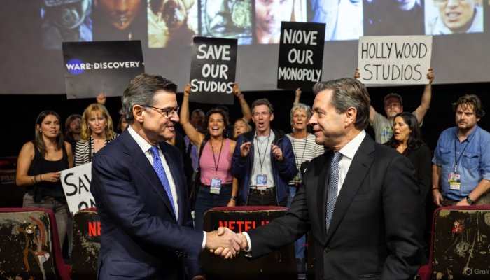 Netflix's Blockbuster Acquisition of Warner Bros. Sparks Hollywood Backlash and Industry Upheaval