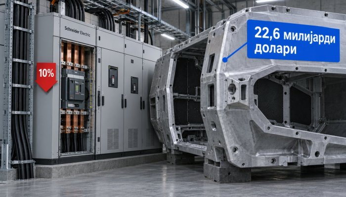 Schneider плаќа 22,6 милијарди долари за PTC — акцијата падна 10%