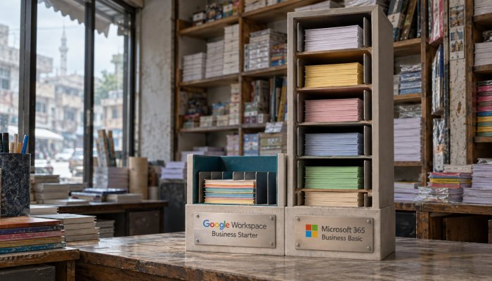 Google Workspace یا Microsoft 365؟ سات ڈالر میں ذخیرہ یکساں نہیں