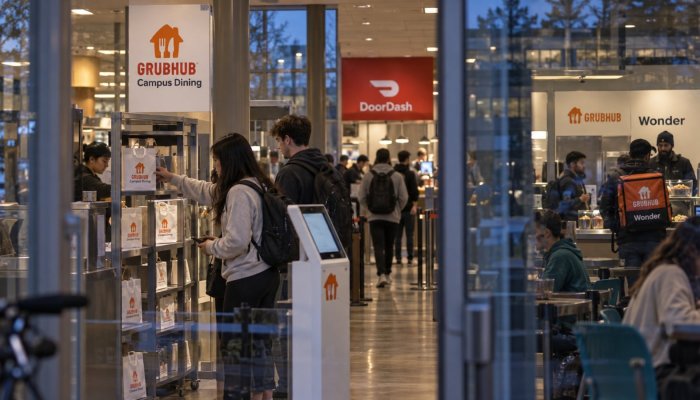 DoorDash تفكك Grubhub: 300 مليون دولار تشتري نشاط الجامعات فقط