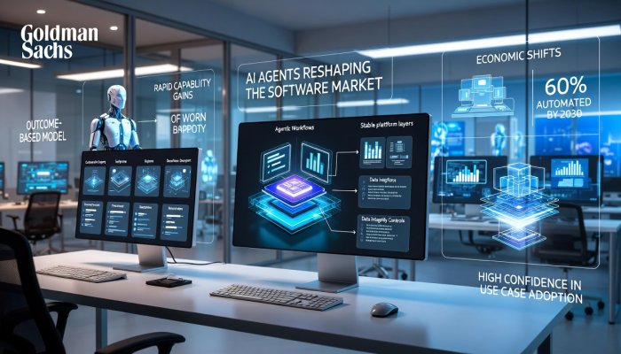 Goldman Sachs: AI Agents Could Capture 60%+ of Software Industry Profits by 2030