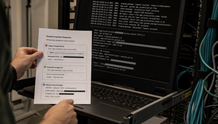 Токен GitHub вырос с 40 до 520 символов: где сломается интеграция