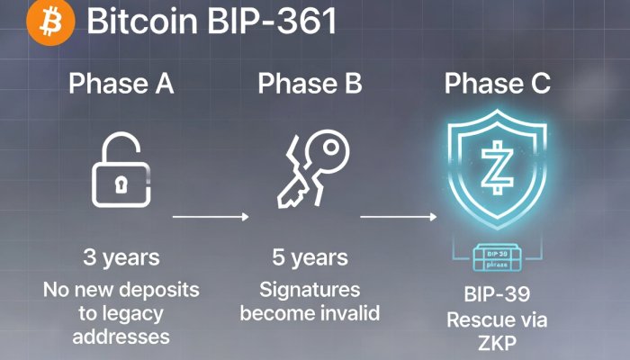 Bitcoin Developers Propose BIP-361: Quantum-Proof Migration That Would Freeze Millions of Legacy Coins
