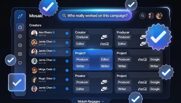 Finally, an IMDb for the Creator Economy: Mosaic and the CGA Rider Are Professionalizing Creator Work