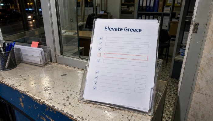 Elevate Greece: ένα κενό υποχρεωτικό πεδίο σταματά την αξιολόγηση