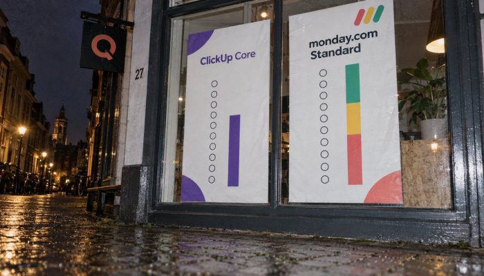 ClickUp of monday.com: tien gebruikers maken het prijsverschil zichtbaar