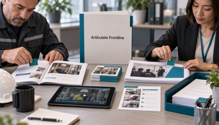 研修作成をL&D部門の外へ、Articulate Frontlineの効用と代償