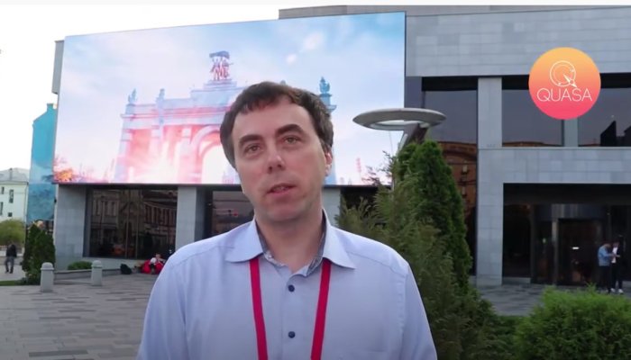VIDEO: Frederic Vedrunes QUASA Adviser — Interview in Moscow
