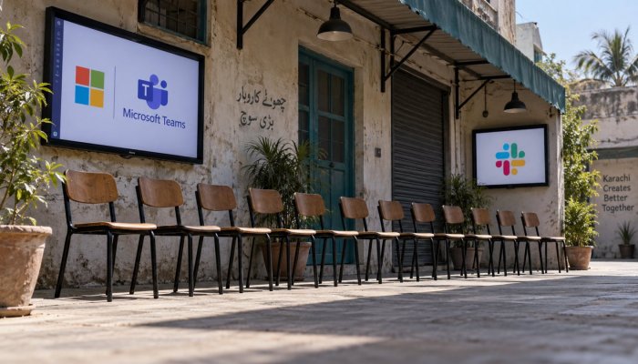 Slack یا Microsoft Teams؟ موجودہ دفتری نظام اصل قیمت بدل دے گا