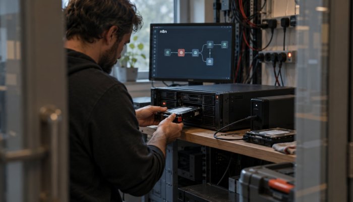 n8n, nebo Make: levnější běh může znamenat vlastní server