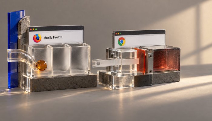 Chrome hay Firefox: quyền riêng tư mặc định khác nhau trước khi cài tiện ích