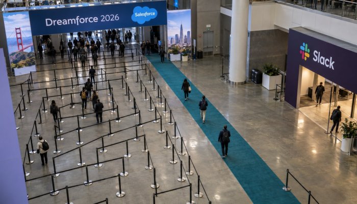 Dreamforce کا نیا داؤ: کارکن CRM کھولے بغیر Salesforce چلا سکے گا