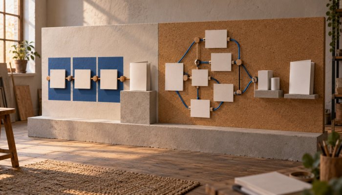 Trello или Notion: бързата дъска се сблъсква с база знания