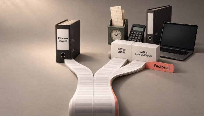 Personio oder Factorial: Deutsche Lohnabrechnung trifft auf breitere Module