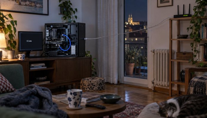 Lokalni AI s Ollamom: privatnost počinje zatvorenim portom, ne instalacijom