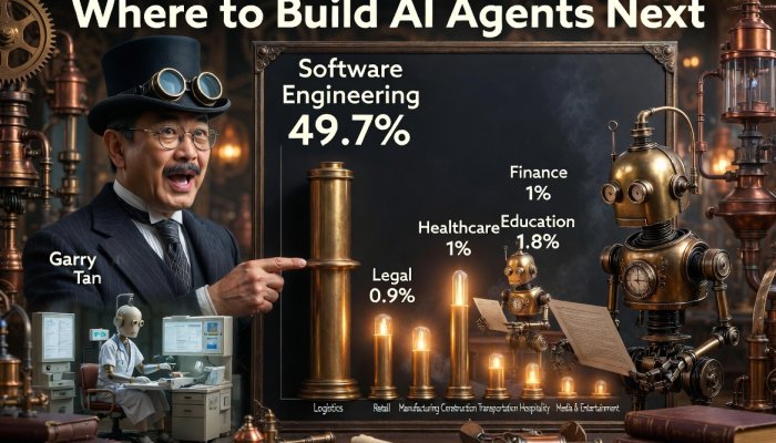 Where to Build AI Agents Next: Y Combinator President Garry Tan’s Clear Advice (Backed by Fresh Anthropic Data)