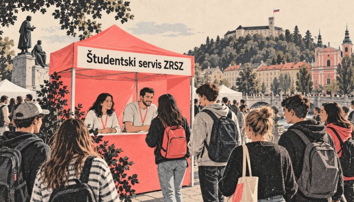 Državni študentski servis je zaživel: napotnica in nakazilo sta v aplikaciji