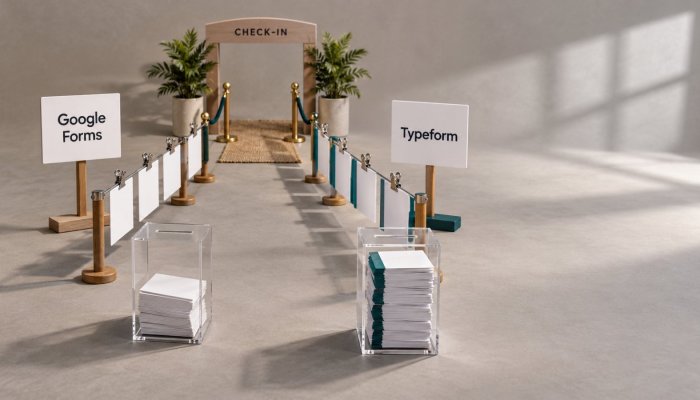 Google Forms o Typeform: un formulario bonito puede costar 50 dólares al mes