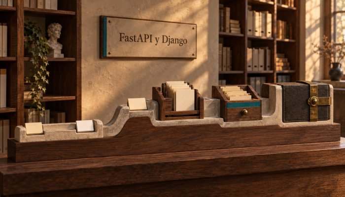 FastAPI o Django: más peticiones no sustituyen ORM y transacciones