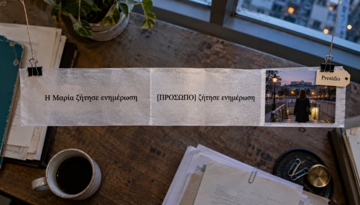 Presidio πριν από LLM: η απόκρυψη δεν σημαίνει ανωνυμοποίηση