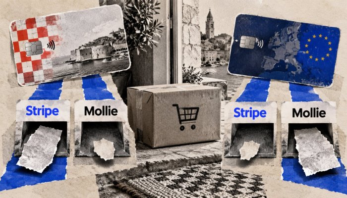 Stripe ili Mollie u Hrvatskoj: 0,3 boda mijenja račun kartica