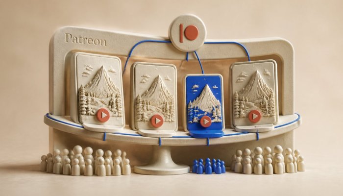 Patreon troca o foco do algoritmo e abre espaço para criadores menores