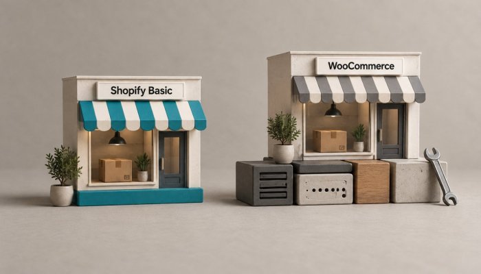 Shopify ali WooCommerce: brezplačno jedro še ne pomeni cenejše trgovine