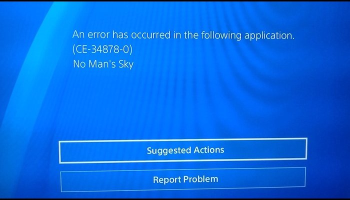 How to Fix PS4 Error CE-34878-0