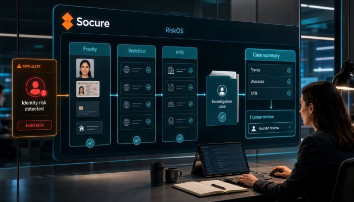 Socure کی 5.2 ارب ڈالر valuation—Fravity اب فراڈ کیس بھی سنبھالے گا