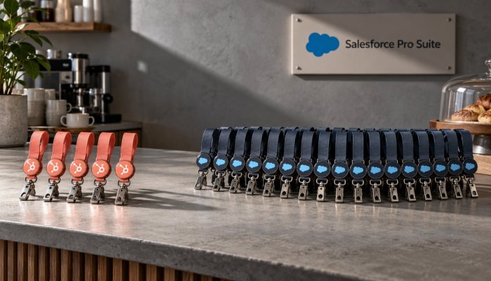 HubSpot eller Salesforce: gratis inngang møter automasjon til 100 dollar