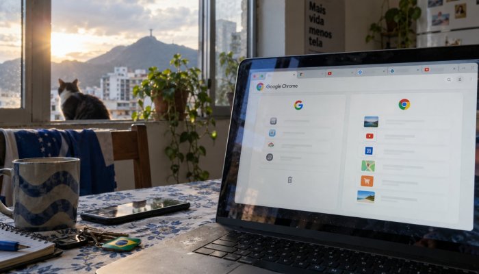 Apagar a Minha Atividade não limpa o Chrome — elimine os dois históricos