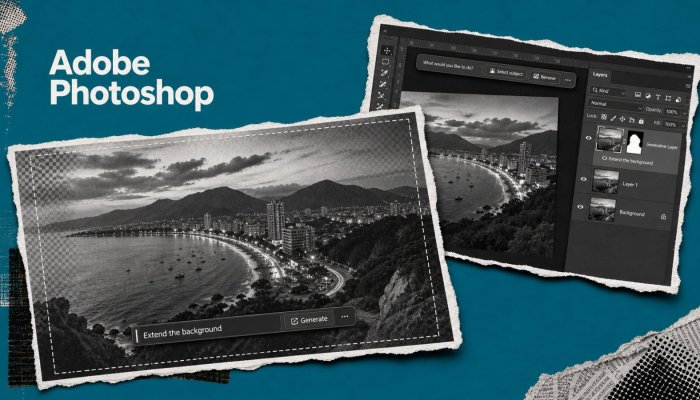 Photoshop mendapat editor berbasis prompt, tetapi mode Pro tetap dipertahankan