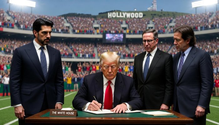 Trump's Executive Order: A Lifeline for Paramount Amid Hollywood's Merger Wars?